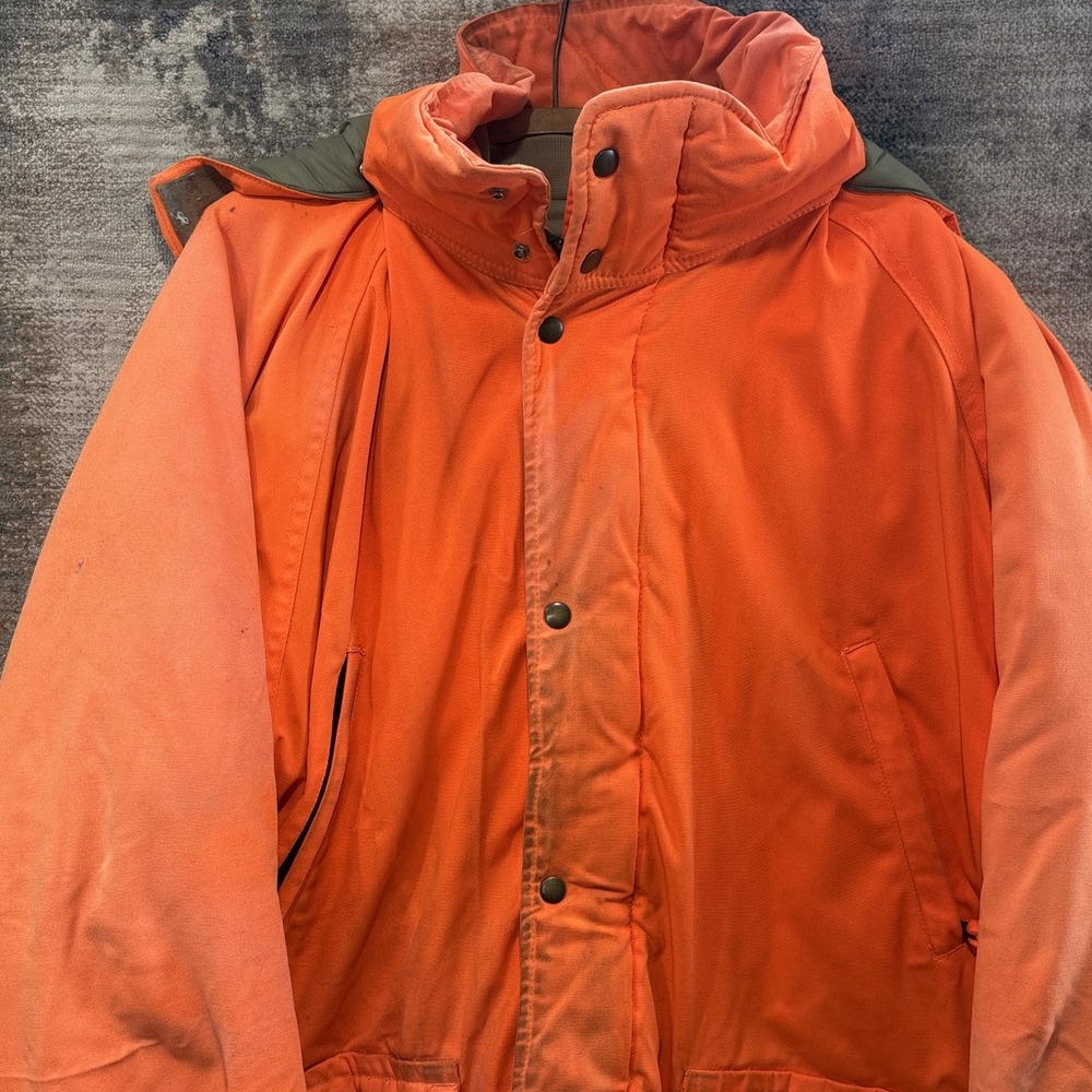 Gamehide Men's 2XL Blaze Orange Hooded Insulated Hunting Jacket Coat